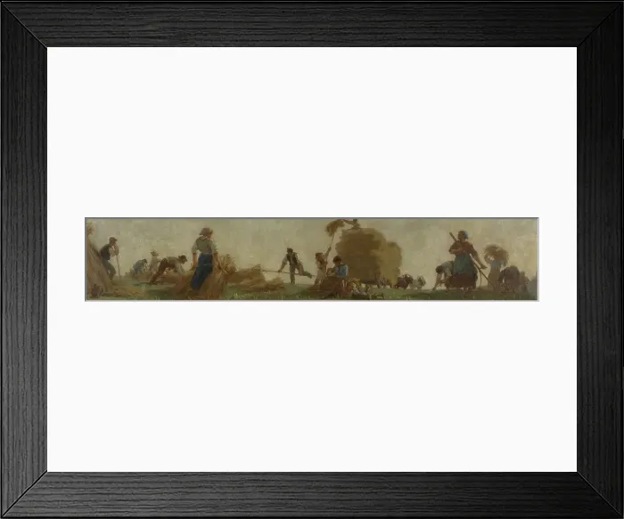 Framed Print : History of wheat: Collection of wheat. Sketch for the school in rue Dombasle, 15th arrondis... 1879 Creator: Paul Albert Baudouin Framed Print : History of wheat: Collection of wheat. Sketch for the school in rue Dombasle, 15th arrondis... 1879 Creator: Paul Albert Baudouin
