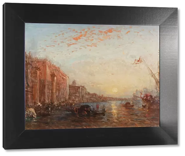Inondation à Venise, between 1880 and 1900. Creator: Felix Francois Georges Philibert Ziem