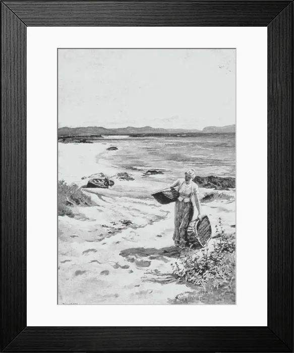 Framed Print : Pictures of the Year - IX. Iona Crofters, after Colin Hunter ARA, 1891. Creator: Unknown. Pictures of the Year - IX. Iona Crofters, after Colin Hunter ARA, 1891. Creator: Unknown Framed Print : Pictures of the Year - IX. Iona Crofters, after Colin Hunter ARA, 1891. Creator: Unknown. Pictures of the Year - IX. Iona Crofters, after Colin Hunter ARA, 1891. Creator: Unknown