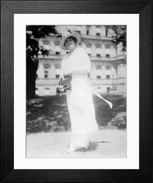 Framed Print : Mrs. T.T. Ansberry, 1914. Creator: Harris & Ewing. Mrs. T.T. Ansberry, 1914. Creator: Harris & Ewing Framed Print : Mrs. T.T. Ansberry, 1914. Creator: Harris & Ewing. Mrs. T.T. Ansberry, 1914. Creator: Harris & Ewing