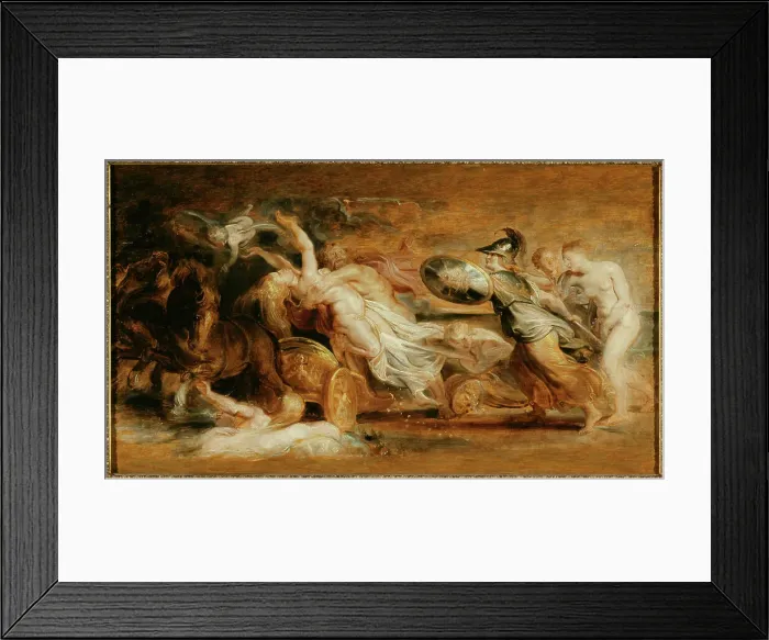 Framed Print : Abduction of Proserpina, between 1614 and 1615. Creator: Peter Paul Rubens