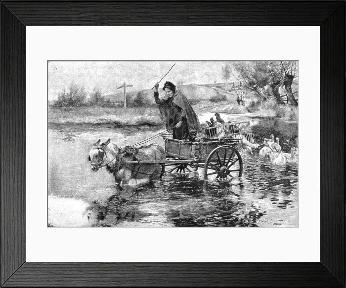 Framed Print : Pictures of the Year - IX. In A Fix, after Alfred W Strutt, 1891. Creator: Unknown. Pictures of the Year - IX. In A Fix, after Alfred W Strutt, 1891. Creator: Unknown Framed Print : Pictures of the Year - IX. In A Fix, after Alfred W Strutt, 1891. Creator: Unknown. Pictures of the Year - IX. In A Fix, after Alfred W Strutt, 1891. Creator: Unknown