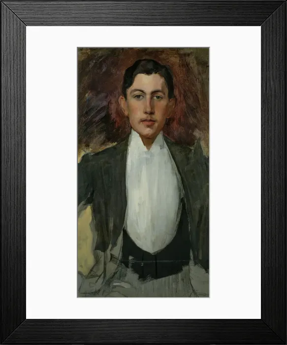 Framed Print : Portrait of Marcel Bing, c1895. Creator: Paul Albert Besnard Framed Print : Portrait of Marcel Bing, c1895. Creator: Paul Albert Besnard
