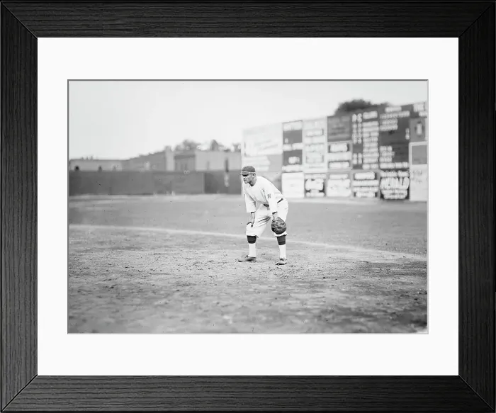 Framed Print : Chick Gandil, Washington Al (Baseball), 1912. Creator: Harris & Ewing. Chick Gandil, Washington Al (Baseball), 1912. Creator: Harris & Ewing Framed Print : Chick Gandil, Washington Al (Baseball), 1912. Creator: Harris & Ewing. Chick Gandil, Washington Al (Baseball), 1912. Creator: Harris & Ewing