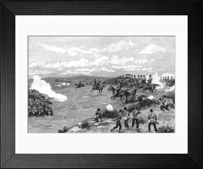 Framed Print : Military Manoeuvres at Aldershot: A Sham Fight; Squares against Cavalry, 1891. Creator: Unknown. Military Manoeuvres at Aldershot: A Sham Fight; Squares against Cavalry, 1891. Creator: Unknown Framed Print : Military Manoeuvres at Aldershot: A Sham Fight; Squares against Cavalry, 1891. Creator: Unknown. Military Manoeuvres at Aldershot: A Sham Fight; Squares against Cavalry, 1891. Creator: Unknown