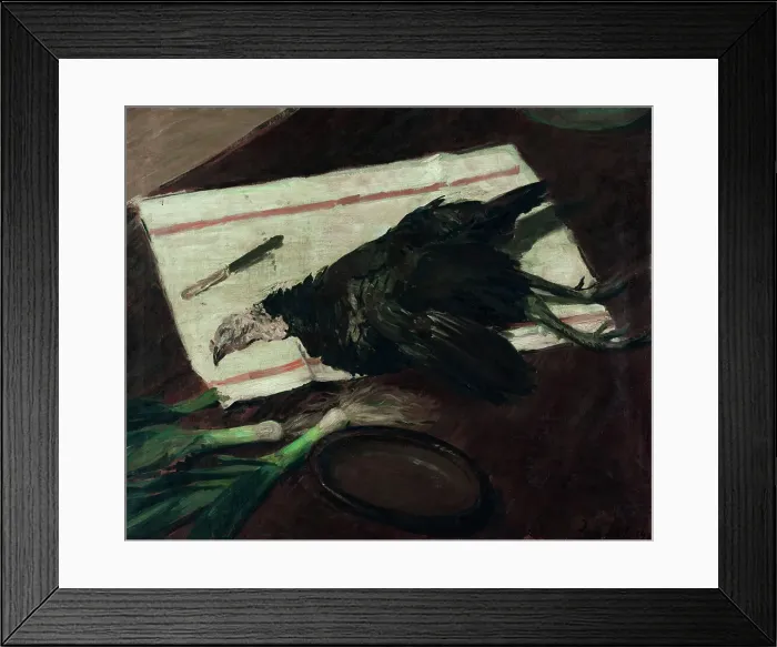 Framed Print : Still life with turkey, 1921. Creator: Jacques Emile Blanche Framed Print : Still life with turkey, 1921. Creator: Jacques Emile Blanche