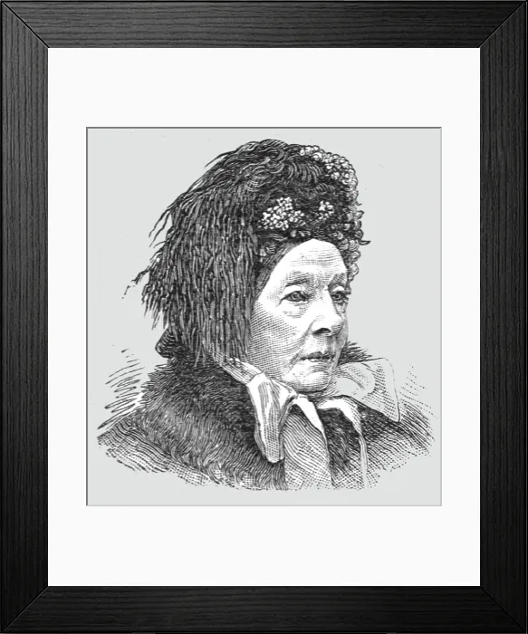 Framed Print : The Late Marchioness of Westminster 1797-1891, 1891. Creator: Unknown Framed Print : The Late Marchioness of Westminster 1797-1891, 1891. Creator: Unknown
