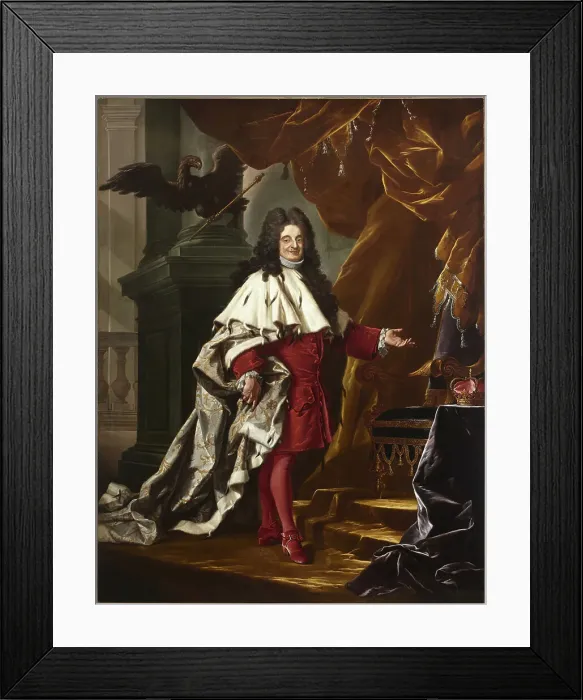 Framed Print : Portrait of Francesco Maria Imperiale (1653-1736), Doge of the Republic of Genoa. Creator: Delle Piane (Il Mulinaretto), Giovanni Maria (1660-1745) Framed Print : Portrait of Francesco Maria Imperiale (1653-1736), Doge of the Republic of Genoa. Creator: Delle Piane (Il Mulinaretto), Giovanni Maria (1660-1745)