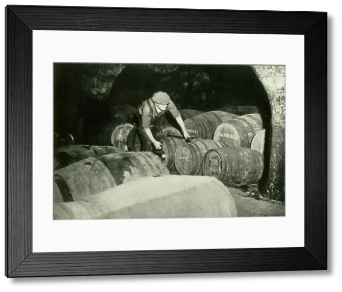 Framed Print : There Are a Quarter of a Million Gallons of Port in the Port Vaults - The Vaults at... 1937. Creator: Fox. There Are a Quarter of a Million Gallons of Port in the Port Vaults - The Vaults at... 1937. Creator: Fox Framed Print : There Are a Quarter of a Million Gallons of Port in the Port Vaults - The Vaults at... 1937. Creator: Fox. There Are a Quarter of a Million Gallons of Port in the Port Vaults - The Vaults at... 1937. Creator: Fox