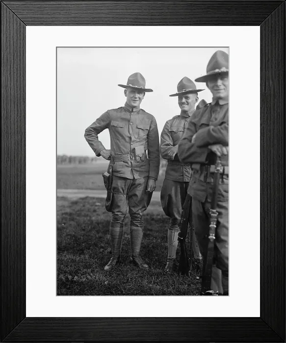 Framed Print : Clark, Bennett, of Fort Myer Tr. Camp, 1917. Creator: Harris & Ewing. Clark, Bennett, of Fort Myer Tr. Camp, 1917. Creator: Harris & Ewing Framed Print : Clark, Bennett, of Fort Myer Tr. Camp, 1917. Creator: Harris & Ewing. Clark, Bennett, of Fort Myer Tr. Camp, 1917. Creator: Harris & Ewing
