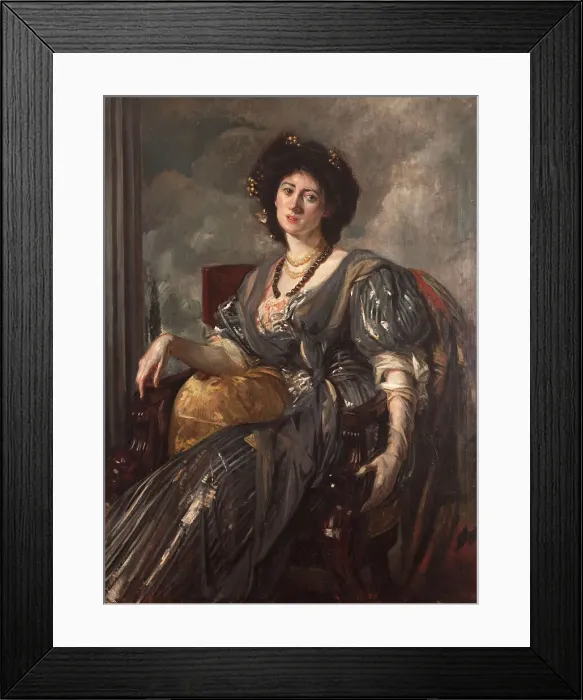 Framed Print : Portrait of Lady Michelham, c1905. Creator: Jacques Emile Blanche Framed Print : Portrait of Lady Michelham, c1905. Creator: Jacques Emile Blanche