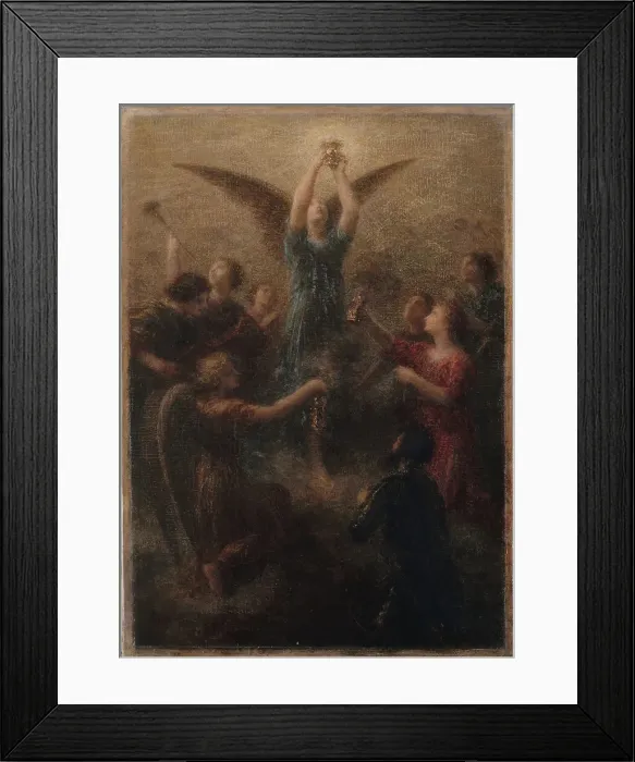 Framed Print : Le Graal. Prélude de Lohengrin, 1902. Creator: Fantin-Latour, Henri (1836-1904) Framed Print : Le Graal. Prélude de Lohengrin, 1902. Creator: Fantin-Latour, Henri (1836-1904)