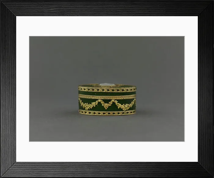 Framed Print : Snuff box, between 1766 and 1767. Creator: Henry Bodson Framed Print : Snuff box, between 1766 and 1767. Creator: Henry Bodson