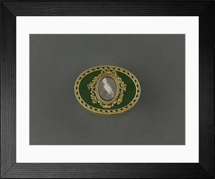 Framed Print : Snuff box, between 1766 and 1767. Creator: Henry Bodson Framed Print : Snuff box, between 1766 and 1767. Creator: Henry Bodson