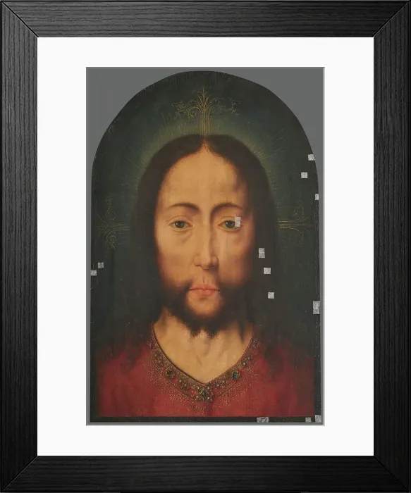 Framed Print : Christ, after Dirck Bouts. Creator: Unknown Framed Print : Christ, after Dirck Bouts. Creator: Unknown