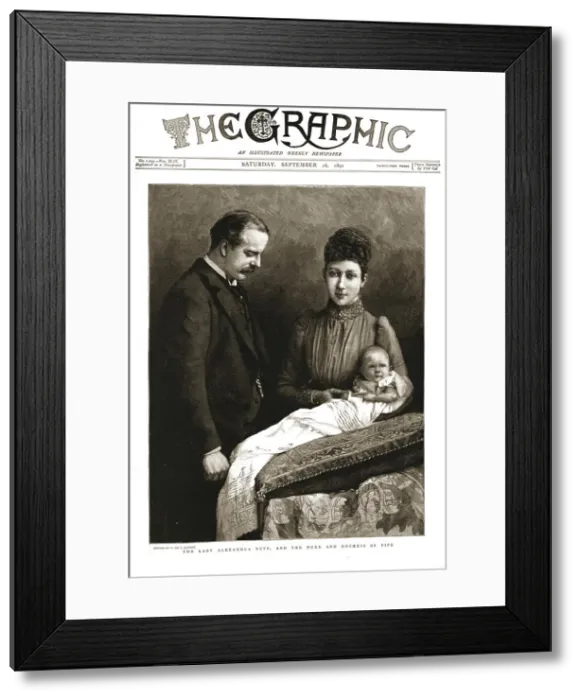 Framed Print : The Graphic, Front Cover Saturday, September 26, 1891, 1891. Creator: Unknown Framed Print : The Graphic, Front Cover Saturday, September 26, 1891, 1891. Creator: Unknown