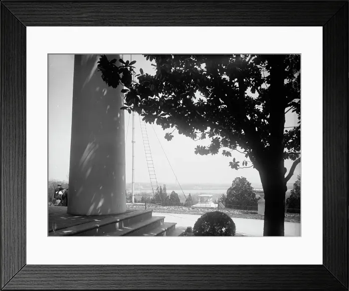 Framed Print : Arlington Mansion - Columns, 1917. Creator: Harris & Ewing. Arlington Mansion - Columns, 1917. Creator: Harris & Ewing Framed Print : Arlington Mansion - Columns, 1917. Creator: Harris & Ewing. Arlington Mansion - Columns, 1917. Creator: Harris & Ewing
