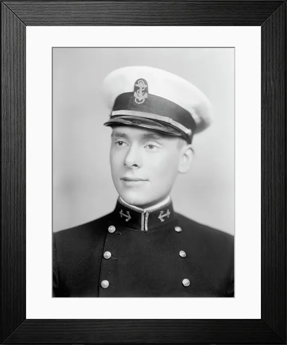 Framed Print : Richard G. Colbert, Midshipman - Portrait, 1933. Creator: Harris & Ewing. Richard G. Colbert, Midshipman - Portrait, 1933. Creator: Harris & Ewing Framed Print : Richard G. Colbert, Midshipman - Portrait, 1933. Creator: Harris & Ewing. Richard G. Colbert, Midshipman - Portrait, 1933. Creator: Harris & Ewing