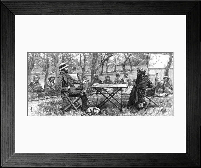 Framed Print : The Fighting Near Gilgit on the Northwestern Frontier of India, 1891. Creator: Unknown Framed Print : The Fighting Near Gilgit on the Northwestern Frontier of India, 1891. Creator: Unknown