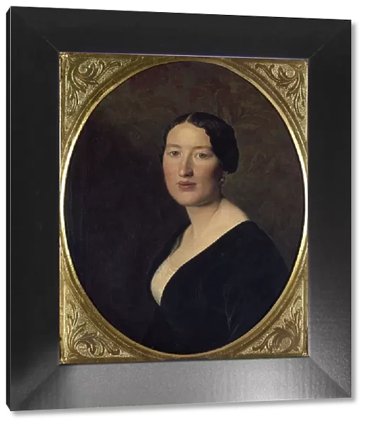 Portrait of Madame Josef Bayer, 1854. Creator: Ferdinand Georg Waldmuller