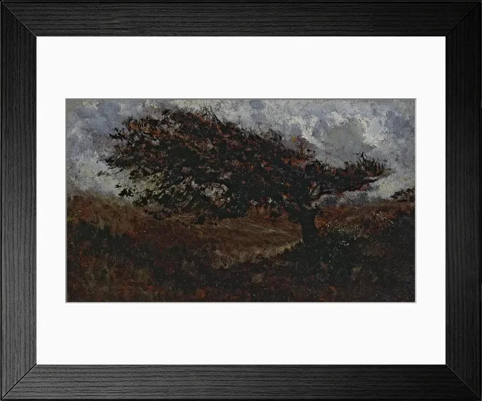 Framed Print : Le coup de vent, between 1850 and 1860. Creator: Felix Francois Georges Philibert Ziem Framed Print : Le coup de vent, between 1850 and 1860. Creator: Felix Francois Georges Philibert Ziem