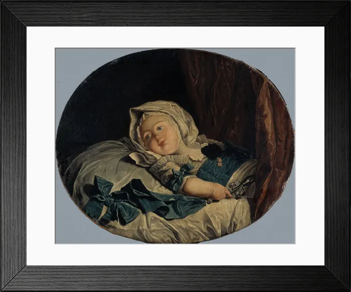 Framed Print : Portrait of Louis-Antoine de Bourbon, Duke of Angouleme, c1777. Creator: Michel-Honore Bounieu Framed Print : Portrait of Louis-Antoine de Bourbon, Duke of Angouleme, c1777. Creator: Michel-Honore Bounieu