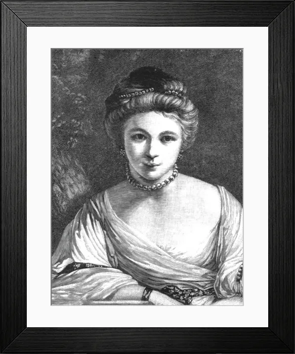 Framed Print : Nelly O'Brien, after Sir Joshua Reynolds, 1891. Creator: Unknown Framed Print : Nelly O'Brien, after Sir Joshua Reynolds, 1891. Creator: Unknown