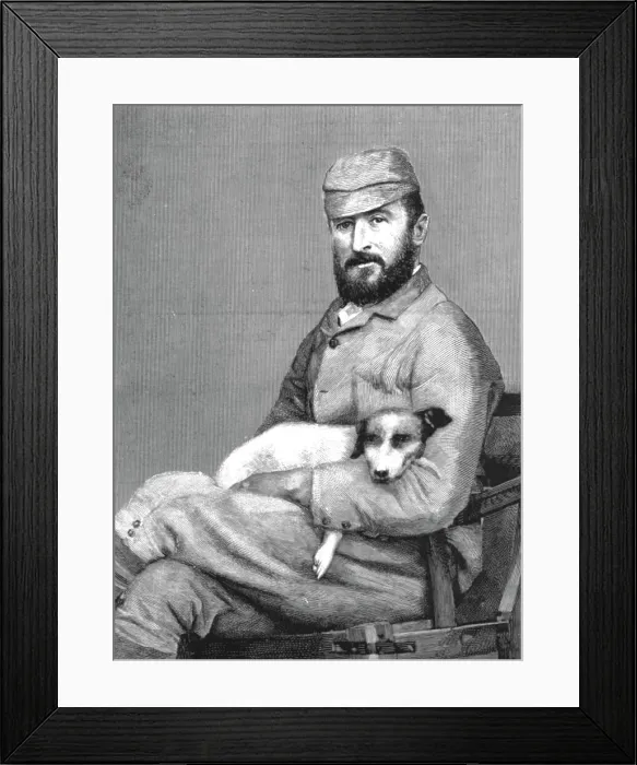 Framed Print : Lieutenant-Colonel AGA Durand, Indian Staff Corps, Political Agent at Gilgit, 1891. Creator: Unknown Framed Print : Lieutenant-Colonel AGA Durand, Indian Staff Corps, Political Agent at Gilgit, 1891. Creator: Unknown