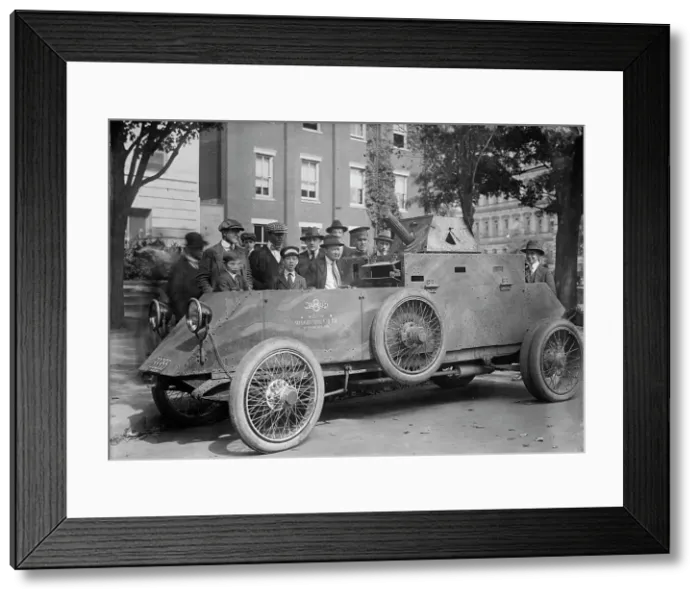 Framed Print : Army, U.S, Capt. - Renwick with Army Truck, 1917. Creator: Harris & Ewing. Army, U.S, Capt. - Renwick with Army Truck, 1917. Creator: Harris & Ewing Framed Print : Army, U.S, Capt. - Renwick with Army Truck, 1917. Creator: Harris & Ewing. Army, U.S, Capt. - Renwick with Army Truck, 1917. Creator: Harris & Ewing