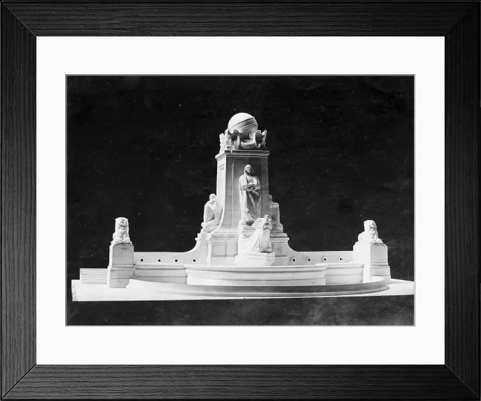 Framed Print : Columbus Memorial - Construction, 1912. Creator: Harris & Ewing. Columbus Memorial - Construction, 1912. Creator: Harris & Ewing Framed Print : Columbus Memorial - Construction, 1912. Creator: Harris & Ewing. Columbus Memorial - Construction, 1912. Creator: Harris & Ewing