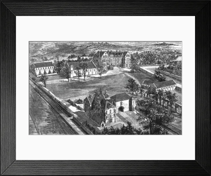 Framed Print : Dover College, 1891. Creator: Unknown Framed Print : Dover College, 1891. Creator: Unknown