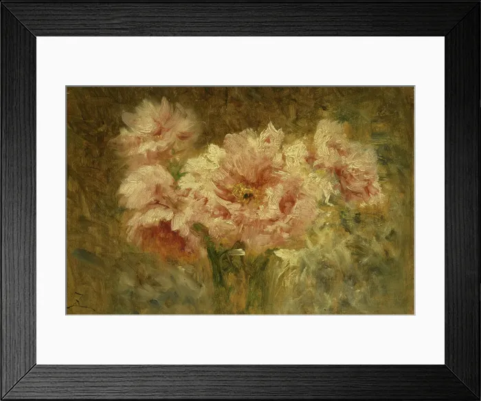 Framed Print : Fleurs. Creator: Felix Francois Georges Philibert Ziem Framed Print : Fleurs. Creator: Felix Francois Georges Philibert Ziem
