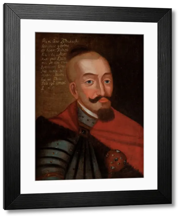 Framed Print : Portrait of Stanislaw Zolkiewski (1547-1620), c. 1650. Creator: Anonymous Framed Print : Portrait of Stanislaw Zolkiewski (1547-1620), c. 1650. Creator: Anonymous