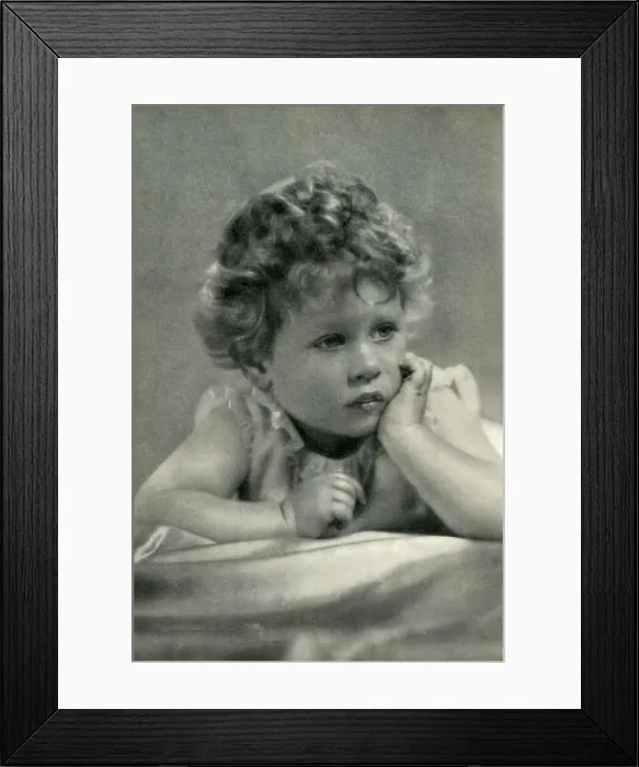 Framed Print : Childhood Study - 1928, 1947. Creator: Unknown Framed Print : Childhood Study - 1928, 1947. Creator: Unknown
