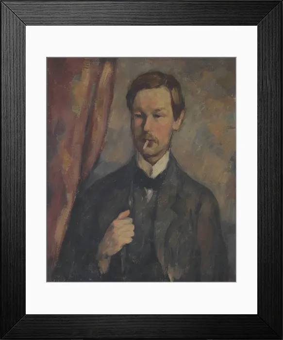 Framed Print : Portrait of Bernard Groethuysen, 1911. Creator: Karl Hofer Framed Print : Portrait of Bernard Groethuysen, 1911. Creator: Karl Hofer