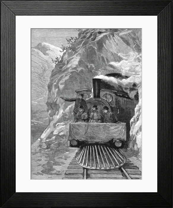 Framed Print : Lord Randolph Churchill in South Africa, 1891 Creator: Unknown Framed Print : Lord Randolph Churchill in South Africa, 1891 Creator: Unknown