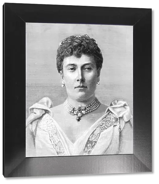 HRH Princess Christian of Schleswig-Holstein, 1891, 1891. Creator: Unknown