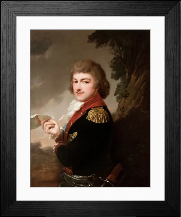 Framed Print : Portrait of the composer Michael Kleophas Oginski (1765-1833), 1793. Creator: Grassi, Józef (1757-1838) Framed Print : Portrait of the composer Michael Kleophas Oginski (1765-1833), 1793. Creator: Grassi, Józef (1757-1838)