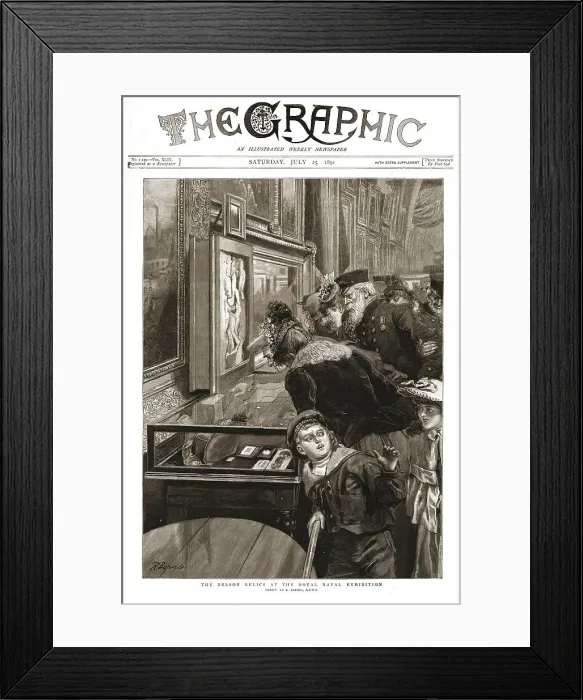 Framed Print : The Graphic, Front Cover Saturday, July 25, 1891, 1891. Creator: R Barnes Framed Print : The Graphic, Front Cover Saturday, July 25, 1891, 1891. Creator: R Barnes