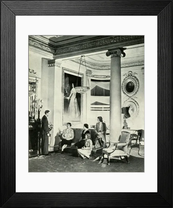 Framed Print : Mrs. Roosevelt at the Palace, October 1942, (1947). Creator: Unknown Framed Print : Mrs. Roosevelt at the Palace, October 1942, (1947). Creator: Unknown