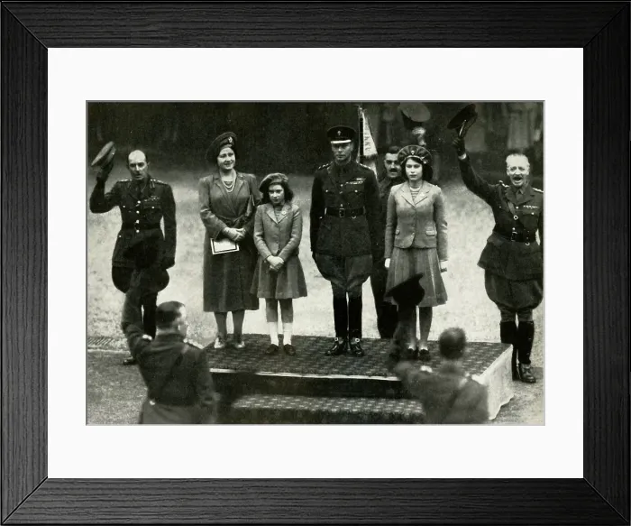 Framed Print : Her Sixteenth Birthday, 21 April 1942, (1947). Creator: Unknown Framed Print : Her Sixteenth Birthday, 21 April 1942, (1947). Creator: Unknown
