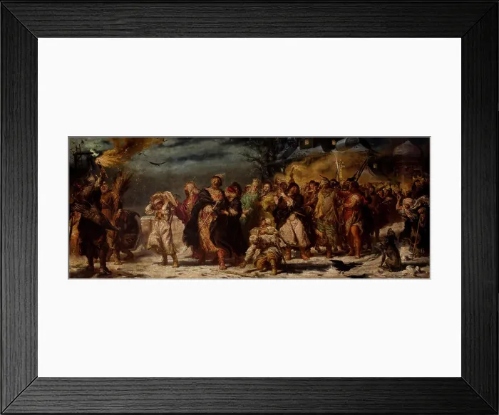 Framed Print : Ivan the Terrible, 1875. Creator: Matejko, Jan Alojzy (1838-1893) Framed Print : Ivan the Terrible, 1875. Creator: Matejko, Jan Alojzy (1838-1893)