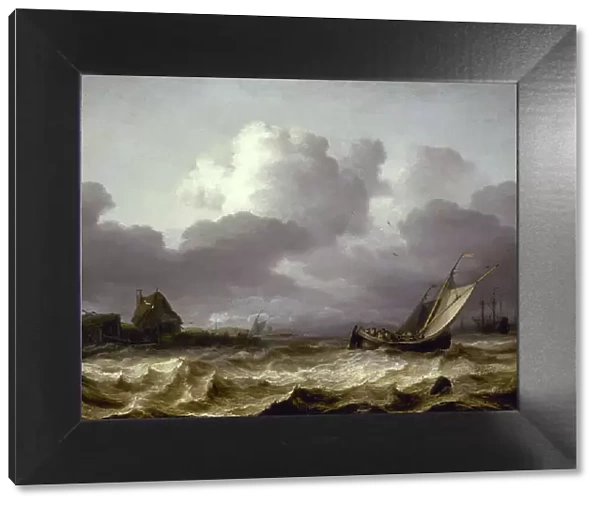 The storm, between 1640 and 1650. Creator: Allart van Everdingen