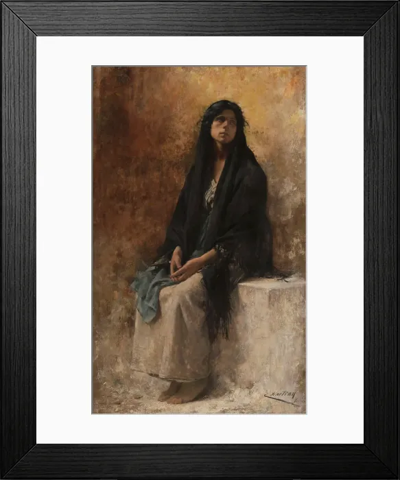 Framed Print : Venice, between 1880 and 1900. Creator: Theobald Chartran Framed Print : Venice, between 1880 and 1900. Creator: Theobald Chartran