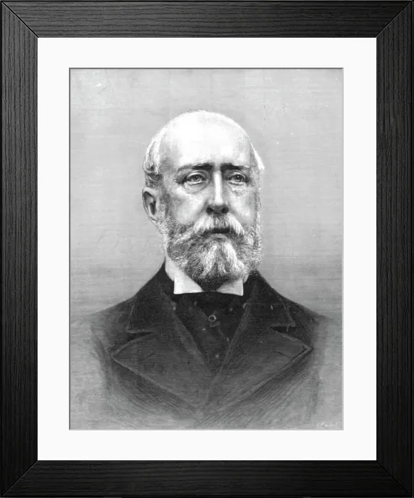 Framed Print : HRH Prince Christian of Schleswig-Holstein, 1891, 1891. Creator: Unknown Framed Print : HRH Prince Christian of Schleswig-Holstein, 1891, 1891. Creator: Unknown