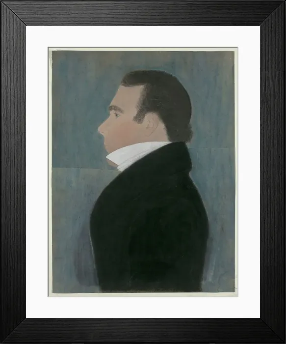 Framed Print : Mr. William Waters, c. 1825 / 1830. Creator: Ruth Henshaw Bascom Framed Print : Mr. William Waters, c. 1825 / 1830. Creator: Ruth Henshaw Bascom