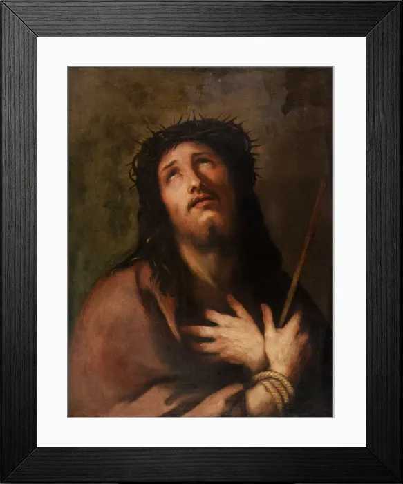 Framed Print : Ecce Homo, c.1663 — 1664. Creator: Luca Giordano Framed Print : Ecce Homo, c.1663 — 1664. Creator: Luca Giordano
