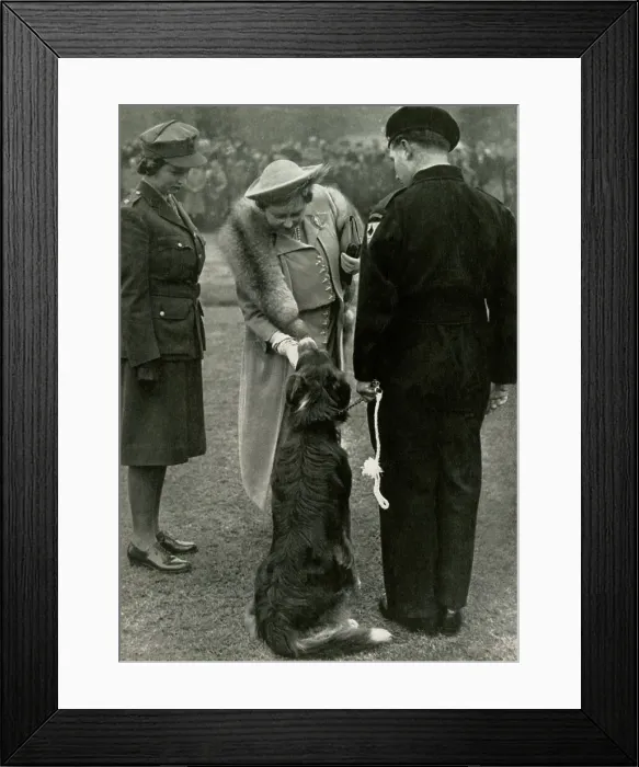 Framed Print : Farewell To Civil Defence, 10 June 1945, (1947). Creator: Unknown Framed Print : Farewell To Civil Defence, 10 June 1945, (1947). Creator: Unknown