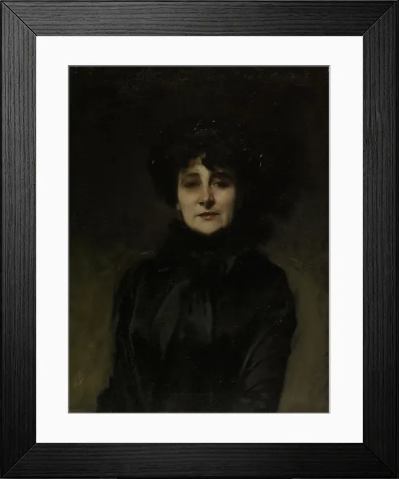 Framed Print : Portrait of Madame Allouard-Jouan, c.1882. Creator: John Singer Sargent Framed Print : Portrait of Madame Allouard-Jouan, c.1882. Creator: John Singer Sargent