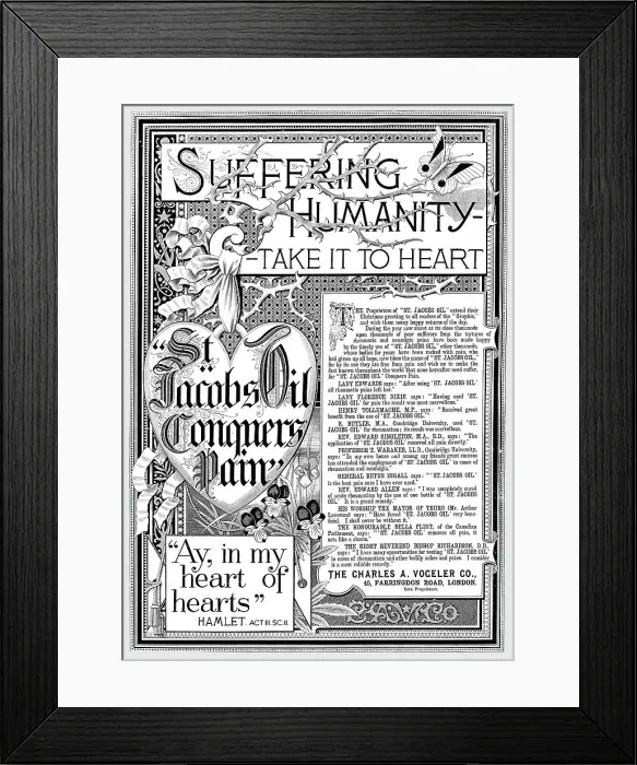 Framed Print : The Charles A. Vogeler Co. 1890. Creator: Unknown Framed Print : The Charles A. Vogeler Co. 1890. Creator: Unknown